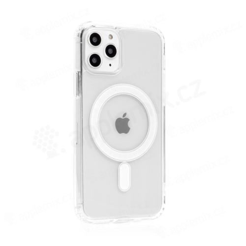 Kryt SWISSTEN Clear Jelly MagStick pro Apple iPhone 11 Pro - průhledný