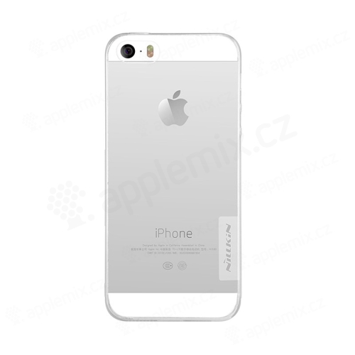 Kryt NILLKIN Nature pro Apple iPhone 5 / 5S / SE - gumový - průhledný