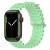 Řemínek pro Apple Watch 42mm / 41mm / 40mm / 38mm - oceánský - silikonový - pistáciově zelený