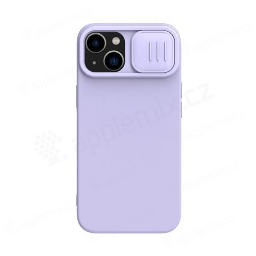 Kryt NILLKIN CamShield pre Apple iPhone 14 - kryt fotoaparátu - silikónový - fialový