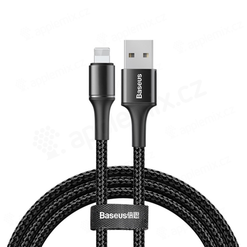 Synchronizační a nabíjecí kabel BASEUS - Lightning pro Apple zařízení - černý - 0,5m