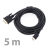 Propojovací kabel DVI Male na HDMI Male (pro Mac mini) - délka 5m - černý