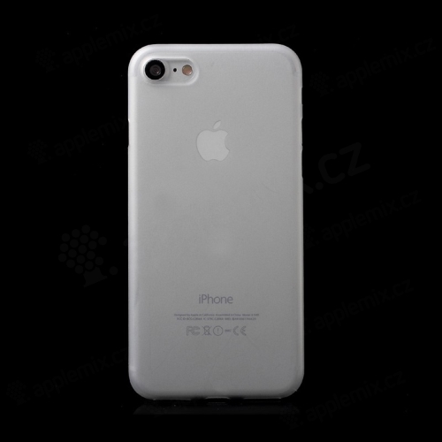 Kryt / obal pro Apple iPhone 7 / 8 - ochrana čočky - ultratenký - plastový - matný