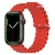 Řemínek pro Apple Watch 42mm / 41mm / 40mm / 38mm - oceánský - silikonový - červený