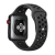 Remienok pre Apple Watch Ultra 49 mm / 45 mm / 44 mm / 42 mm - silikónový - čierny - (M/L)