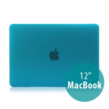 Tenký plastový obal / kryt pro Apple MacBook 12 Retina (rok 2015) - matný - modrý