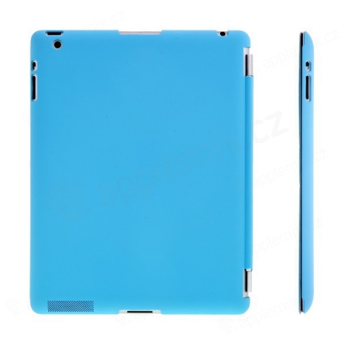 Oboustranné ultra tenké ochranné pouzdro Companion Case pro Apple iPad 2. / 3. / 4.gen. se Smart Coverem - modré
