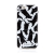 Kryt BABACO pre Apple iPhone 5 / 5S / SE - lenivá mačka - gumový - biely / čierny