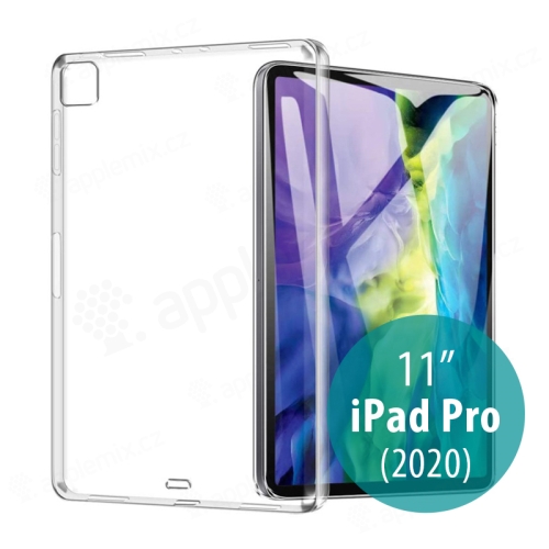 Kryt / obal pro Apple iPad 11" (2018) / 11" (2020) - gumový - průhledný