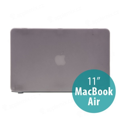 Tenké ochranné plastové puzdro pre Apple MacBook Air 11,6 - matné - sivé