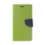Puzdro Mercury Fancy Diary pre Apple iPhone Xr - stojan a priehradka na dokumenty - zelené / modré