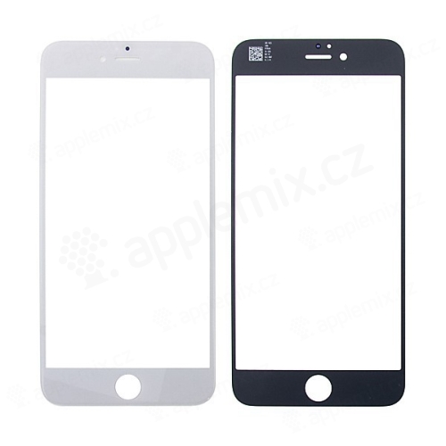 Predné sklo pre Apple iPhone 6 Plus - biele - kvalita A