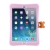 Puzdro pre Apple iPad 10,2" (2019 - 2021) - stojan - silikónové - ružové / medvedík