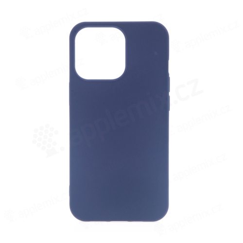 Kryt pro Apple iPhone 13 Pro - gumový - tmavě modrý