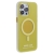 Kryt pre Apple iPhone 14 Pro - Podpora MagSafe - GOOD LUCK - Priesvitný - Žltý