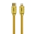 Lightning kabel WK Design pro Apple zařízení - luxusní provedení - USB-C - 1m - zlatý