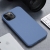 Kryt pre Apple iPhone 12 / 12 Pro - slamené kusy - gumový - modrý