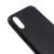 Kryt pre Apple iPhone X - ultratenký - gumový - čierny