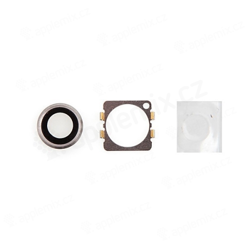 Krycí sklíčko zadní kamery Apple iPhone 6 / 6S - vesmírně šedé (Space gray)
