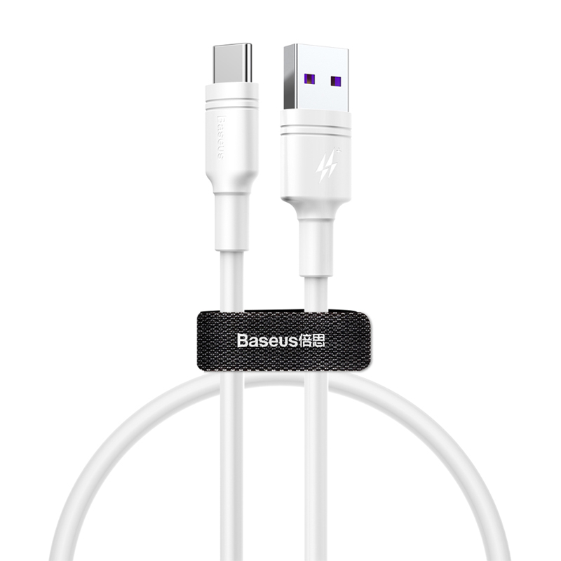 Synchronizační a nabíjecí kabel BASEUS USB-C - USB 3.0 - 1m - bílý