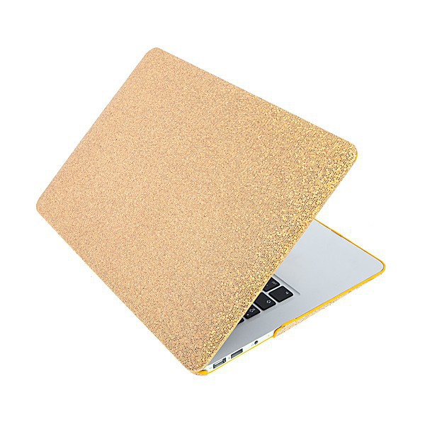 Plastový obal pro Apple MacBook Air 11 - třpytivý povrch - zlatý