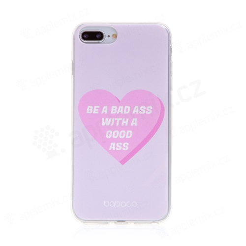 Kryt BABACO pre Apple iPhone 7 Plus / 8 Plus - gumový - srdce "nezbedné dievča"