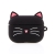 Pouzdro / obal pro Apple AirPods Pro - silikonové - 3D motiv - černá kočka