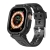 Kryt / puzdro pre Apple Watch Ultra 49 mm - celé telo + remienok - odolné - čierne