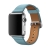 Remienok pre Apple Watch Ultra 49 mm / 45 mm / 44 mm / 42 mm - kožený - svetlo modrý