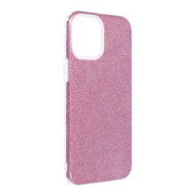 Kryt FORCELL Shining pro Apple iPhone 12 Pro Max - plastový / gumový - růžový