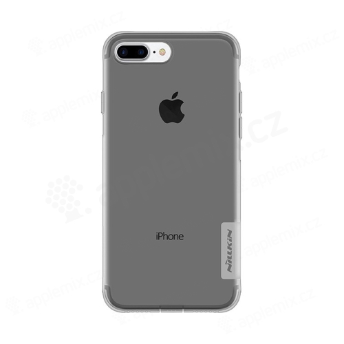 Kryt NILLKIN Nature pro Apple iPhone 7 Plus / 8 Plus - gumový - průsvitný / šedý