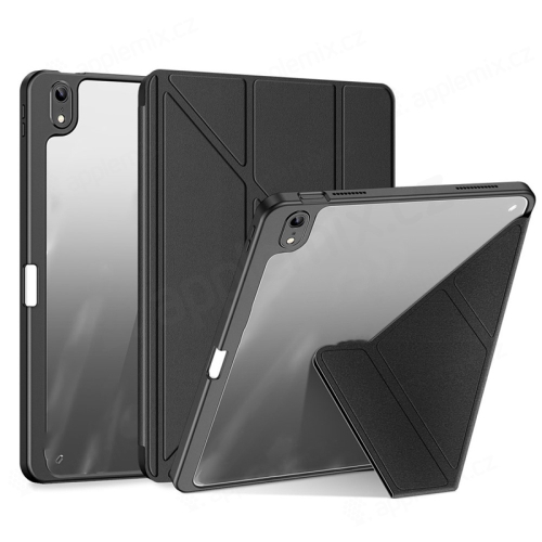 Puzdro DUX DUCIS Magi pre Apple iPad 10 (10,9") - stojan + odnímateľný kryt Smart - syntetická koža - čierne