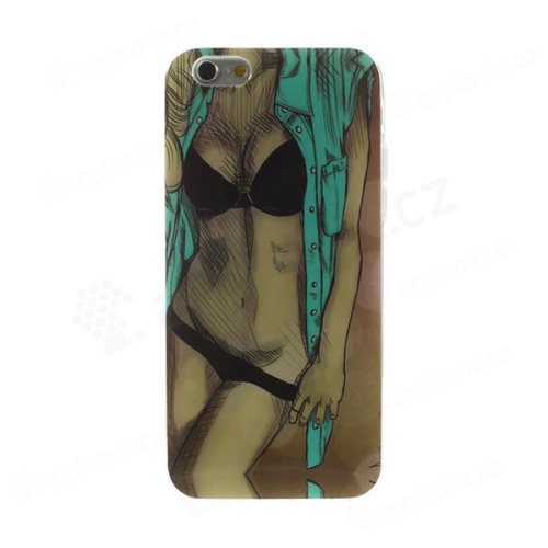 Gumový kryt pro Apple iPhone 6 / 6S - Sexy Stefani