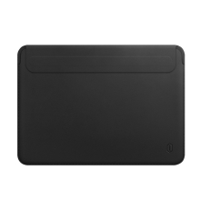 Pouzdro / obal WIWU pro Apple MacBook Pro / Air 13&quot; -  umělá kůže - lehké - černé