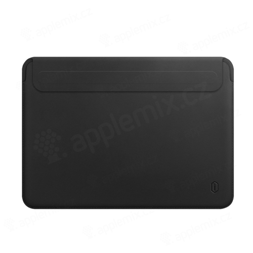 WIWU puzdro / obal pre Apple MacBook Pro / Air 13" - syntetická koža - ľahké - čierne