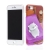 Kryt pro Apple iPhone 7 / 8 - gumový - 3D spící kočička - šedá