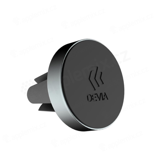 Držiak do auta DEVIA - magnetický - do mriežky ventilácie - čierny