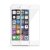 Tvrzené sklo (Tempered Glass) DEVIA pro Apple iPhone 7 Plus / 8 Plus - na přední stranu - 2,5D hrana - bílý rámeček - 0,33mm