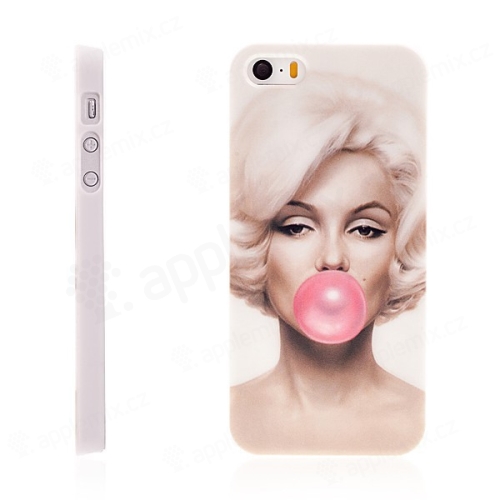 Kryt pro Apple iPhone 5 / 5S / SE plastový Marilyn Monroe
