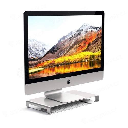Stojánek / podstavec SATECHI pro Apple MacBook / iMac - hliníkový - stříbrný