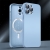 Kryt pre Apple iPhone 14 Pro - gumový / sklenený - modrý
