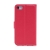 Puzdro pre Apple iPhone 7 / 8 / SE (2020) / SE (2022) - stojan + slot na kreditnú kartu - umelá koža - červené