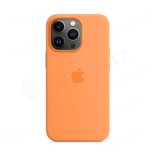 Originálny kryt s MagSafe pre Apple iPhone 13 Pro - silikónový - mesačne žltý