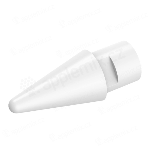 Náhradní hroty BASEUS (2ks) pro Apple Pencil 1 / Pencil 2 - plastové - bílé