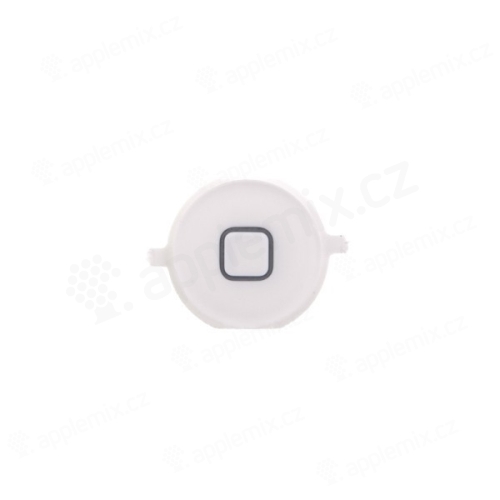 Tlačidlo Domov pre Apple iPhone 4S - Biele - Kvalita A
