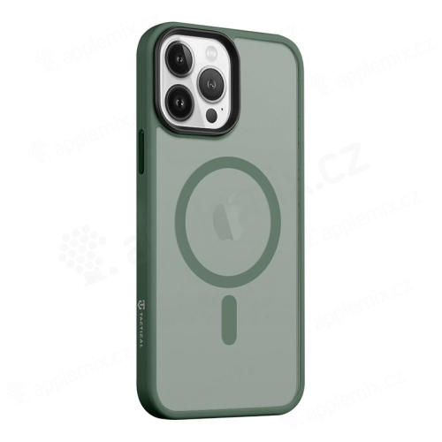 Kryt TACTICAL Hyperstealth pro Apple iPhone 13 Pro Max - MagSafe - lesně zelený