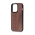 Kryt pre Apple iPhone 14 Pro - gumový / drevený - hnedý - orech