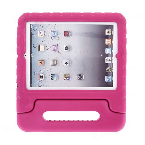 Ochranné pěnové pouzdro pro děti na Apple iPad 2. / 3. / 4.gen. s rukojetí / stojánkem