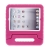 Ochranné pěnové pouzdro pro děti na Apple iPad 2. / 3. / 4.gen. s rukojetí / stojánkem - růžové