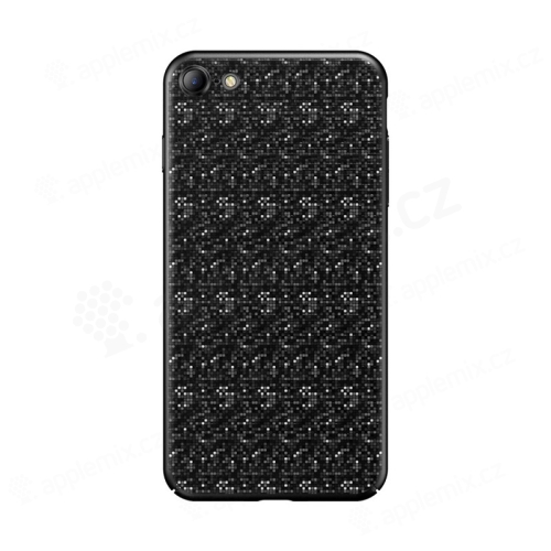 Kryt BASEUS pro Apple iPhone 7 / 8 - šrafovaná mozaika - plastový - černý